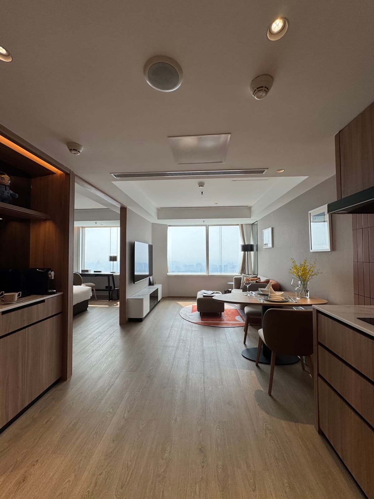 Beijing East Railway Station, Jingguang Center Apartments, 1bd