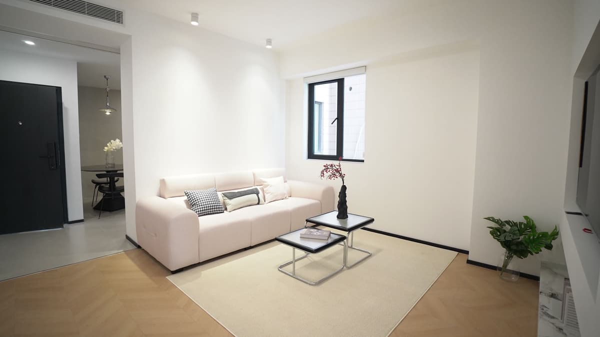 Nanjing West Road Station, Zhen'an Plaza Jing'an Apartment, 1bd